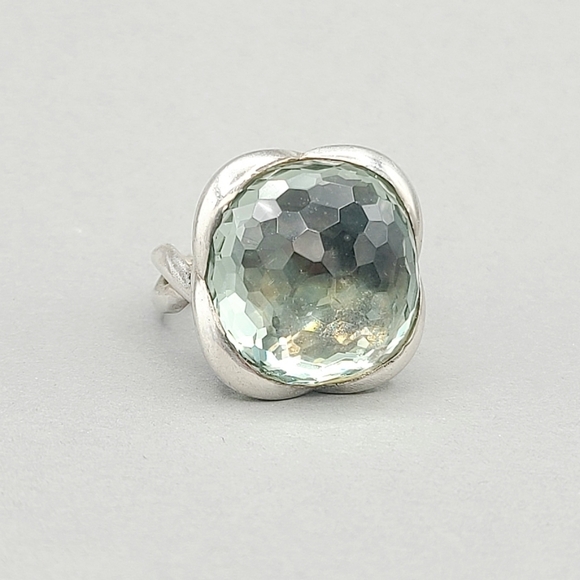 David Yurman Jewelry - David Yurman 20mm Prasiolite Continuance Ring